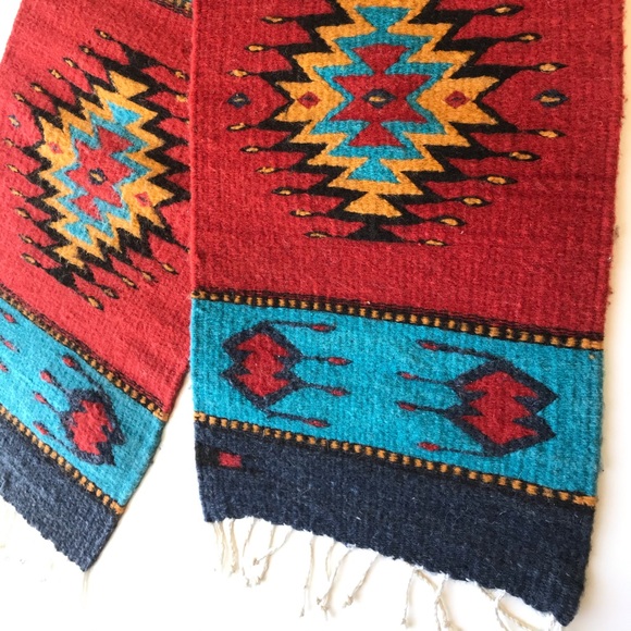 Vintage Other - Navajo woven wall hanging table runner vintage Native American
